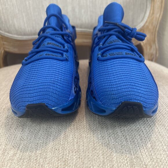 JUST SO SO Men\'s Athletic Sports Running royal Blue casual Sneaker EU 43 Size 10 main image 14